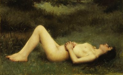 斜倚裸体 作者 Louis Courtat