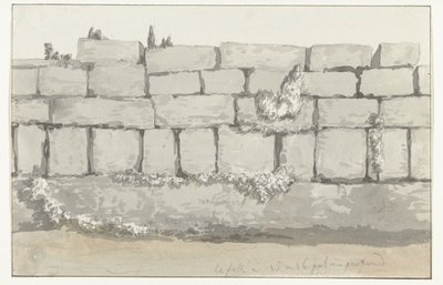 曼杜里亚古城古庙外墙外观 曼杜里亚乡村的外部结构 Voyage en Italie, en Sicile et à Malte - 1778（系列标题） 作者 路易斯·杜克罗斯
