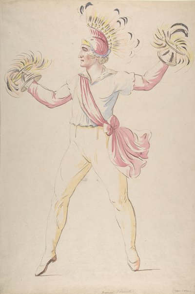 弗兰科尼，旋转的火焰锥，1768-1810。 作者 路易斯·杜克罗斯