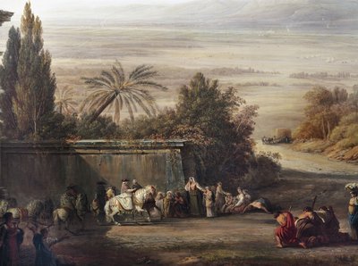 Pius VI visiting the Pontine Marshes 作者 路易斯·杜克罗斯