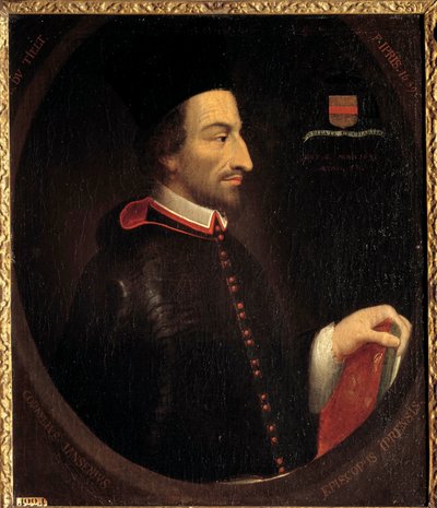 科尼利厄斯-扬森肖像，伊夫克-德-伊普尔（1585-1638 年）"。Louis Dutielt（1610-1669 年）的画作 1659 年 Sun.0.84x0.71 米 作者 路易斯·杜蒂埃