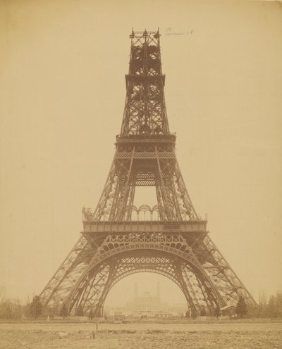 埃菲尔铁塔的建造 作者 Louis Emile Durandelle