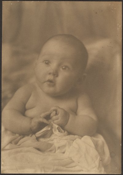 [婴儿肖像］ 作者 Louis Fleckenstein