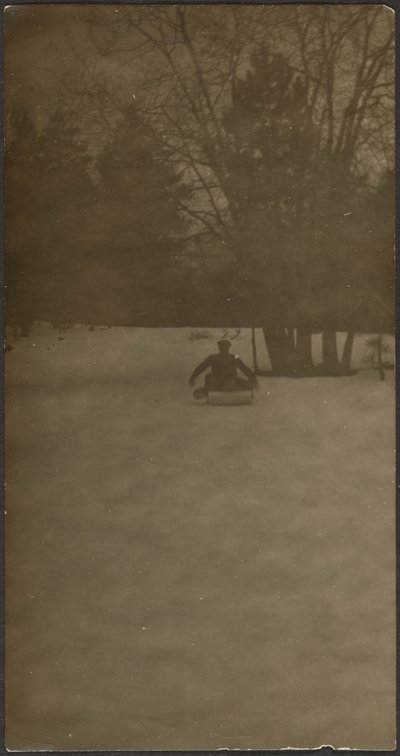 [雪地雪橇上的人物] 作者 路易斯·弗莱肯斯坦