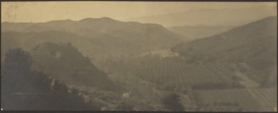 [有山丘和农场的风景] 作者 路易斯·弗莱肯斯坦