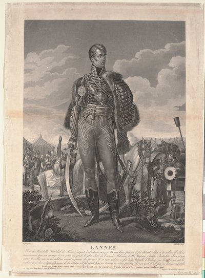 让·兰尼斯（Jean Lannes）1769-1809、1809 作者 路易斯·弗朗索瓦·奥布里