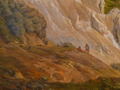 莫恩克林特悬崖 作者 路易斯·古利特（Louis Gurlitt）