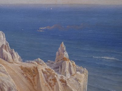 莫恩克林特悬崖 作者 路易斯·古利特（Louis Gurlitt）