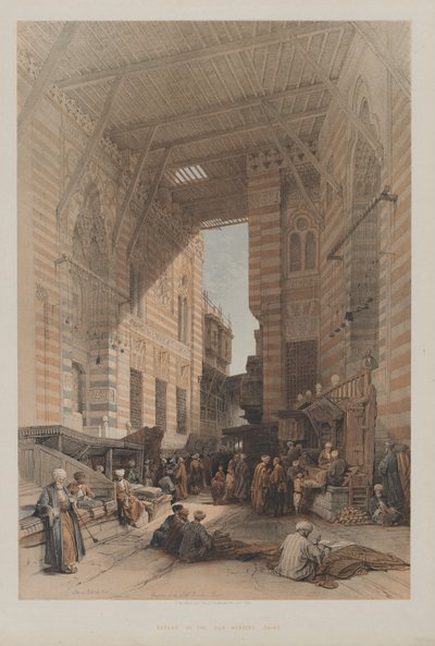 埃及和努比亚，第三卷：丝绸商人集市，开罗 作者 FGMoon, 20 Threadneedle Street, 伦敦