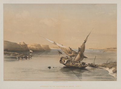 埃及和努比亚，第二卷：伊比林要塞的进路，努比亚，1847年。 作者 路易斯·哈格