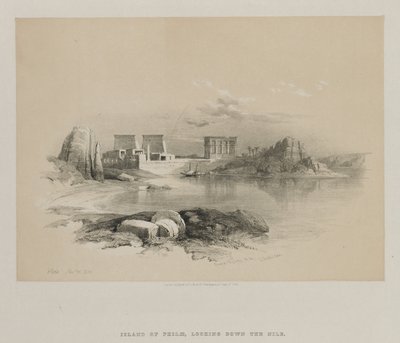 埃及和努比亚，第二卷：菲莱，1848年。 作者 路易斯·哈格