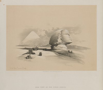 埃及和努比亚》，第一卷：大狮身人面像、盖泽金字塔 作者 FGMoon, 20 Threadneedle Street, 伦敦