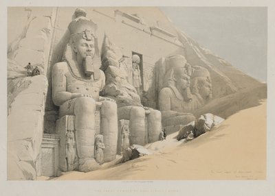 埃及和努比亚，第一卷：努比亚阿布·辛布勒神庙，1846年。 作者 路易斯·哈格