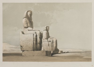 埃及和努比亚，第一卷：底比斯，1846年。 作者 路易斯·哈格