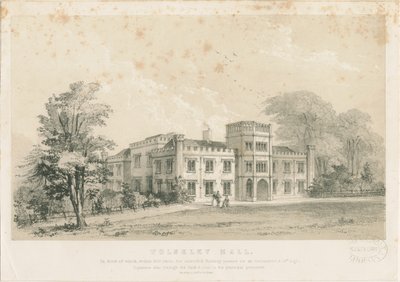 Wolseley Hall：钢雕刻，编号[c 1830]（印刷） 作者 路易斯·哈格