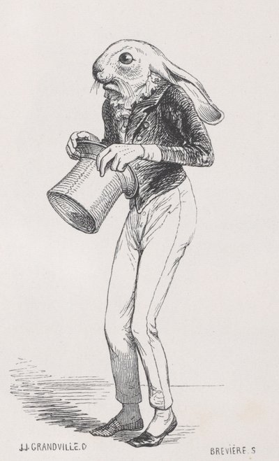 他的儿子，在各方面都像他......来自《私人和公共场所的场景》，约1837-47年。 作者 路易·亨利·布雷维埃