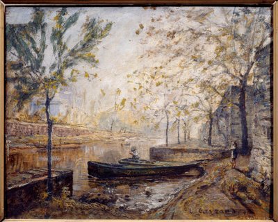 河畔路易-卡朗（1821-1899 年）的画作 作者 路易斯·希莱尔·卡兰德