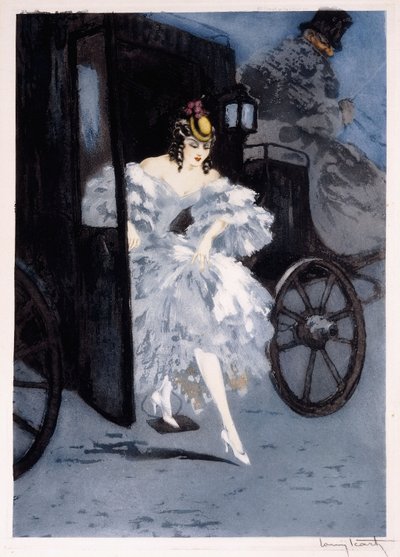 到达，c.1941（蚀刻和干点） 作者 路易卡特