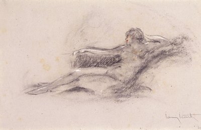 裸体卧姿 作者 Louis Icart