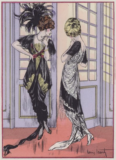 设计师齐默尔曼设计的 1910 年代女装 作者 路易卡特