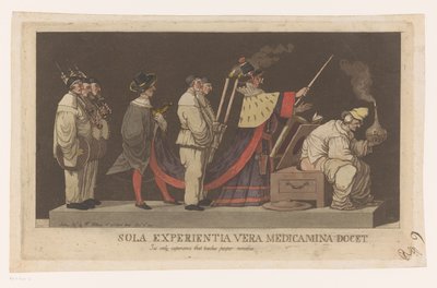 与药剂师的对话
Sola Experientia vera medicamina docet / 只有经验才能传授正确的药方（标题在对象上） 作者 路易·简·德斯普雷斯