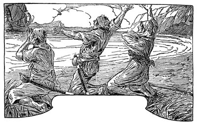 Louis Rhead (1857-1926) 为罗伯特·路易斯·史蒂文森 (1850-1894) 1915 年的小说《金银岛》所作的插图 作者 路易斯·约翰·黑德