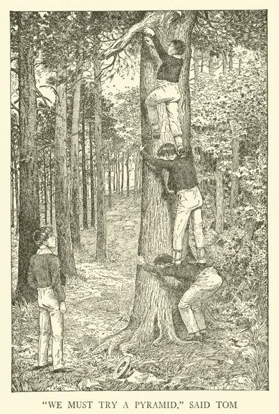 汤姆布朗的学校日插图（版画） 作者 路易斯·约翰·黑德