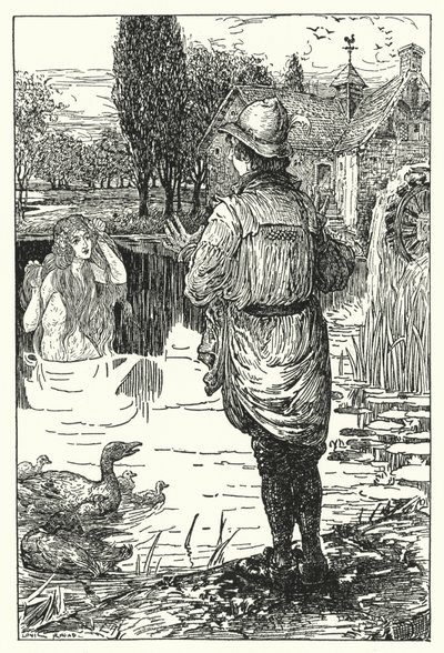The Water Fairy (litho) 作者 路易斯·约翰·黑德