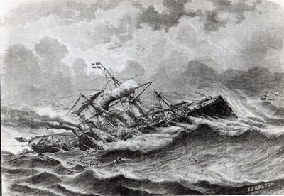 1861年9月大东方的灾难 作者 路易斯·勒布雷顿