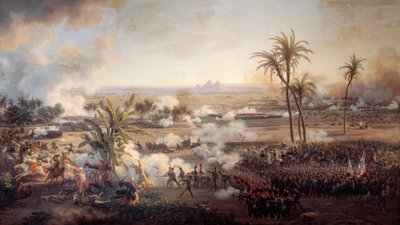 埃及战役（远征）（1798-1801）：“”金字塔之战，7 月 21 日 作者 路易斯·勒琼