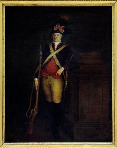 法国大革命：“菲利普·埃加莱特的肖像（1747-1793 年），路易·菲利普二世·约瑟夫·德奥尔良，沙特尔公爵””路易斯·利奥波德·博伊利（1761-1845 年）的绘画。 18世纪。 里昂。 美术博物馆 作者 路易斯·利奥波德·博伊