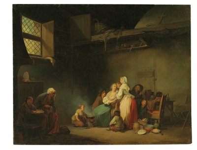 猫汤 作者 Louis Leopold Boilly