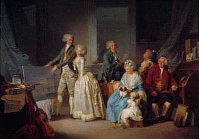 Louis Leopold Boilly (1761-1845) 1787 年巴黎，装饰艺术 作者 路易斯·利奥波德·博伊