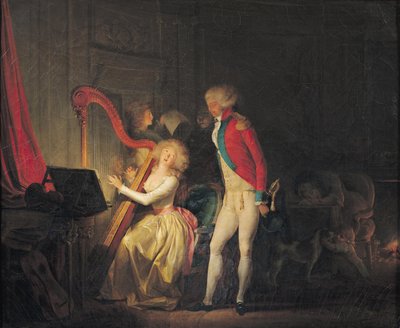 即兴演奏，即《和谐的代价》，1790年 作者 路易斯·利奥波德·博伊
