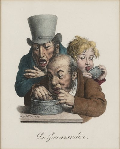 贪食，1824-1825年 作者 路易斯·利奥波德·博伊