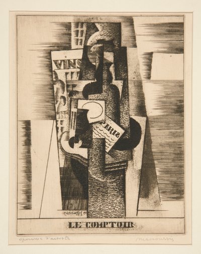 Le Comptoir 作者 路易·马可西西斯（Louis Marcoussis）