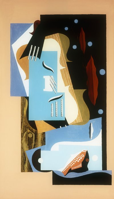 静物与大熊； Nature Morte a la Grande Ourse，1926年 作者 路易·马可西西斯（Louis Marcoussis）
