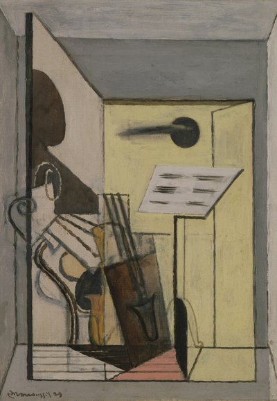分数表，1929年 作者 路易·马可西西斯（Louis Marcoussis）