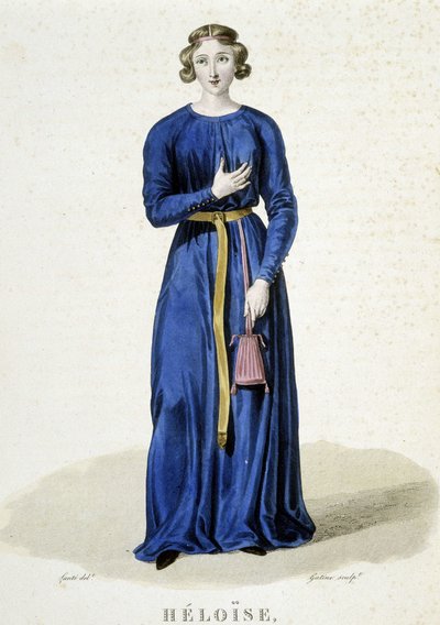 Héloise - 在“”法国著名女性画廊“” 作者 路易·玛丽·兰特（Louis Marie Lante）