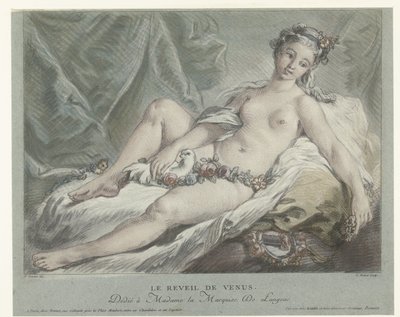 维纳斯苏醒
Le reveil de Venus（标题见实物） 作者 弗朗索瓦·布歇