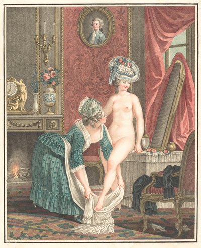 厕所 作者 Louis Marin Bonnet after Nicolas René Jollain