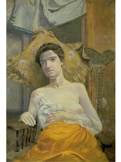 遗弃的母亲，约1890年。 作者 路易斯·米歇尔·伊尔西缪斯