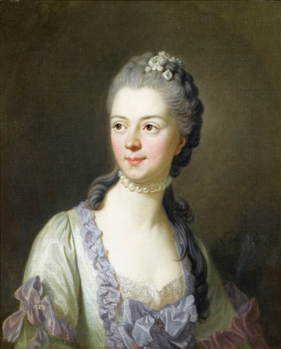 Ekaterina Dmitrievna Golitsyna (Galitzine)王子的肖像 - Ekaterina Dmitrievna Golitsyna (1720-1761), nee Cantemir的肖像 par Van Loo, Louis Michel (1707-1771) 作者 路易斯·米歇尔·范·卢