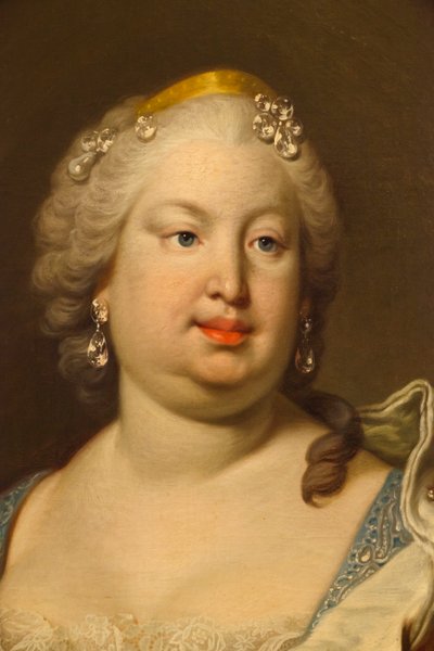 葡萄牙芭芭拉或Braganza（详情） 作者 Louis Michel van Loo
