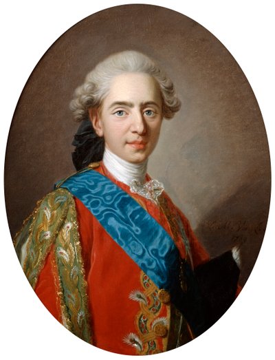贝克公爵夫人（Duc de Berry），后来的路易十六世国王（15岁），c1769 作者 路易斯·米歇尔·范·卢
