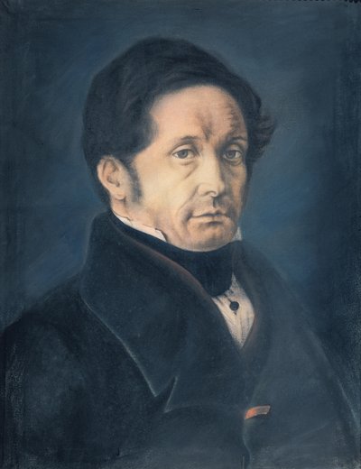 Jean-Joseph Pasteur（1791-1865）1842年（纸上粉彩） 作者 路易斯·巴斯德