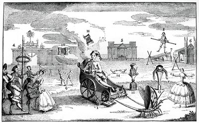 愚蠢的胜利，1749年。 作者 路易·菲利普·博塔德