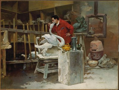 动物雕刻家，1894年 作者 路易·罗伯特·开利·贝勒斯
