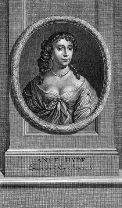 安妮·海德夫人（Lady Anne Hyde），c1700-1720年。 作者 路易斯·西蒙诺