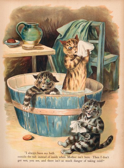 Louis Wain Cats（chromolitho） 作者 路易·韦恩